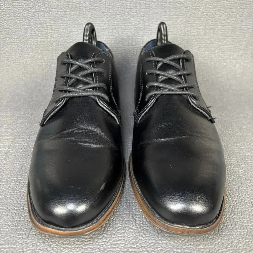 MIX N0 6 Buckley 8726036 Size 7M Kids Boys Black Oxford Casual Dress Shoes